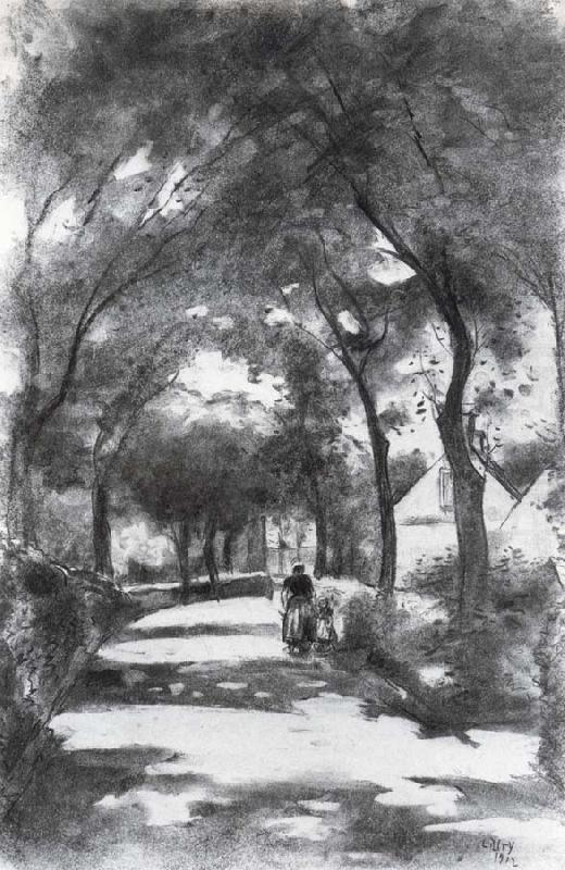 Markische Dorfstrabe, Lesser Ury